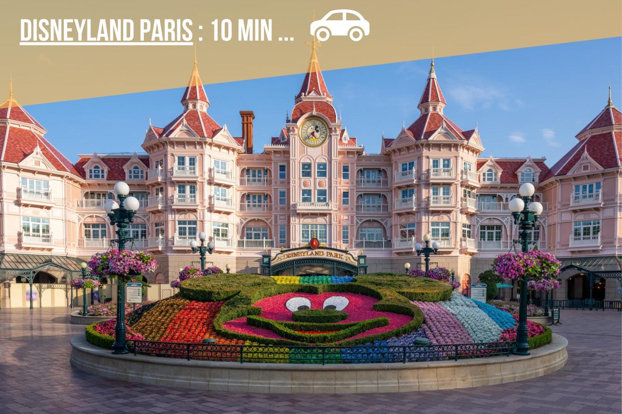 L'Ambre - T2 Lumineux - Parking, Rer A, Disneyland Montevrain Bagian luar foto