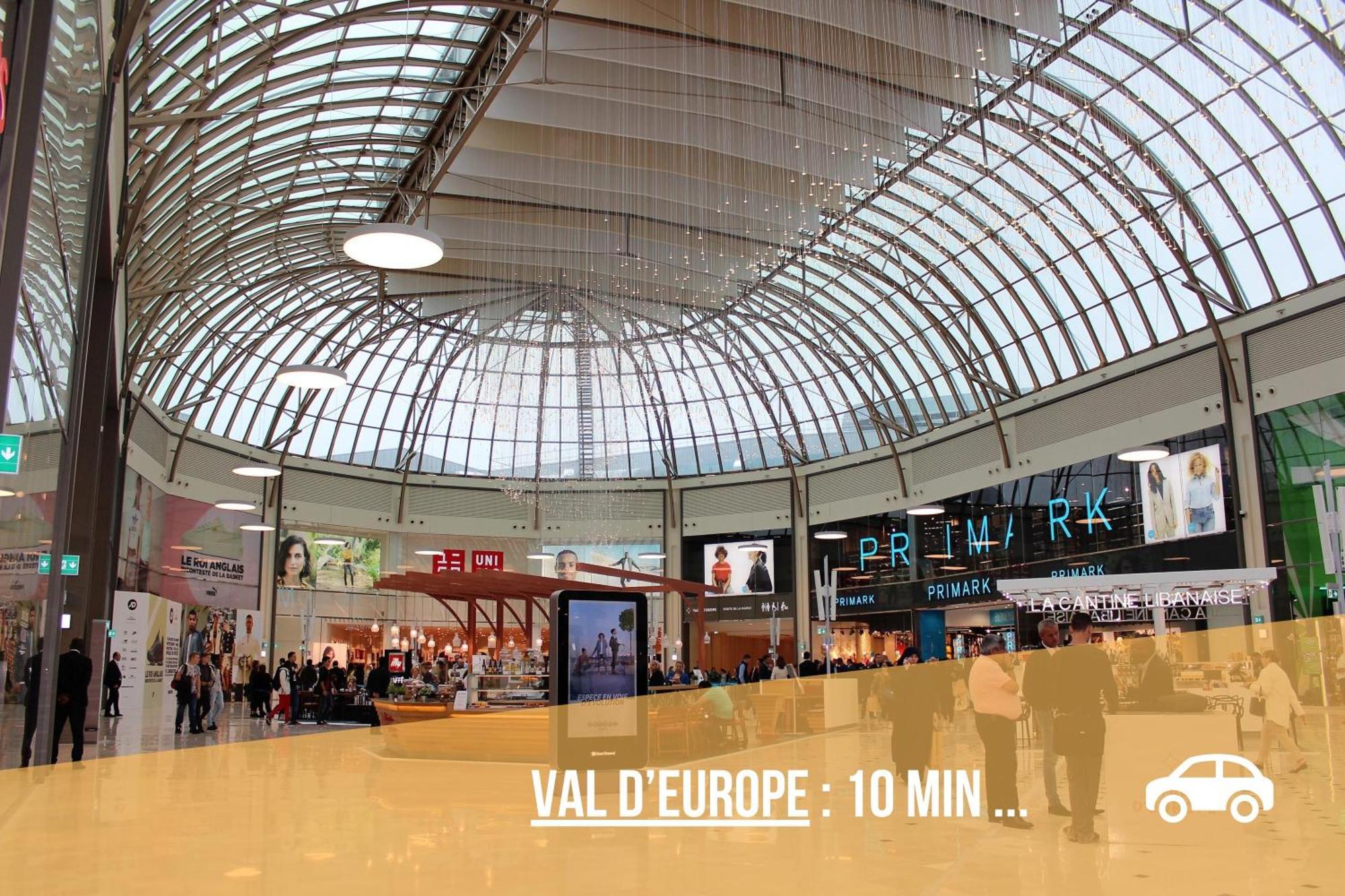 L'Ambre - T2 Lumineux - Parking, Rer A, Disneyland Montevrain Bagian luar foto